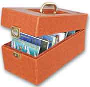 Postcard Collecting storage case