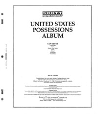 Scott U.S. Possessions Album Pages
