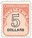 U.S. #J101 $5 Postage Due MNH