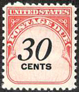 U.S. #J98 30c Postage Due MNH