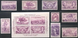 U.S. Commemorative Year Set 1935-36