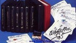 White Ace Stamp Albums