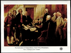 U.S.  #1686-89 American Bicentennial Souvenir Sheets