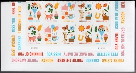 U.S. #5807b Thinking of You, PNB of 10