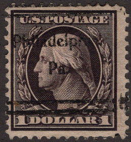 U.S. #342 Pre-cancel