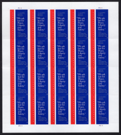 U.S. #5939 Continential Congress, Pane of 20