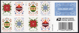 U.S. #5944b Holiday Joy, Booklet of 20 - iHobb