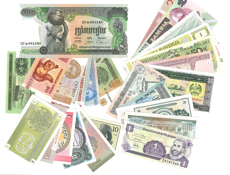 Currency Packet of 25 Banknotes