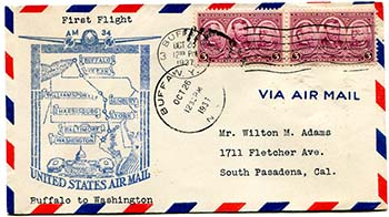 AM 34 Buffalo - Washington DC 1937
