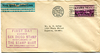 U.S. #773 FDC