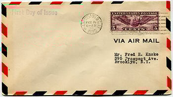 U.S. #C12 FDC