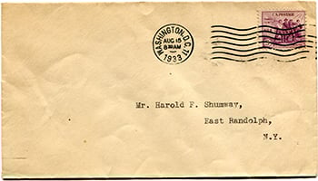 U.S. #732 FDC