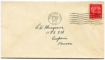 U.S. #717 FDC