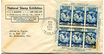 U.S. #735 FDC