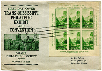 U.S. #751 FDC