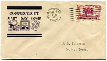 U.S. #772 FDC