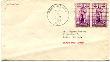 U.S. #777 FDC
