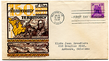 U.S. #837 FDC