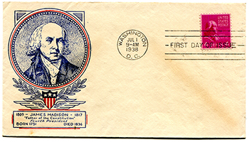 U.S. #808 FDC