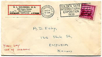 U.S. #838 FDC