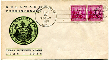 U.S. #836 FDC