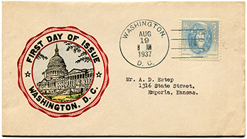 U.S. #796 FDC