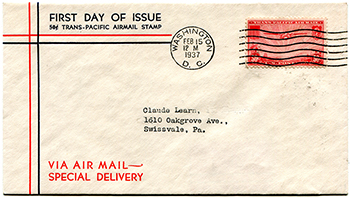 U.S. #C22 FDC