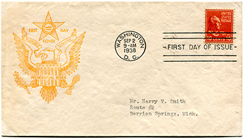 U.S. #815 FDC