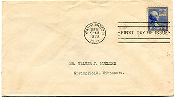 U.S. #816 FDC