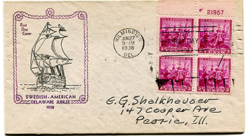 U.S. #836 PNB FDC