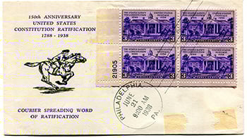 U.S. #835 PNB FDC