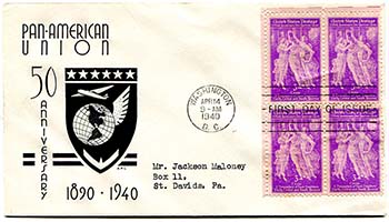 U.S. #895 FDC