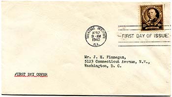 U.S. #873 FDC
