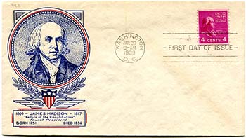 U.S. #843 FDC