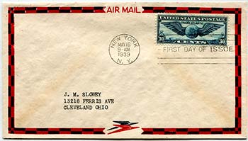 U.S. #C24 FDC
