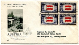 U.S. #919 block FDC