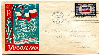 U.S. #917 FDC