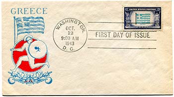 U.S. #916 FDC