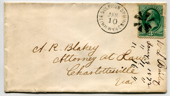 White Sulfer Springs, W. VA 1872