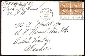 U.S. #805s On Cover