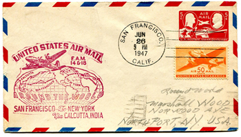 Hawaii UY3r Reply Card - Mint