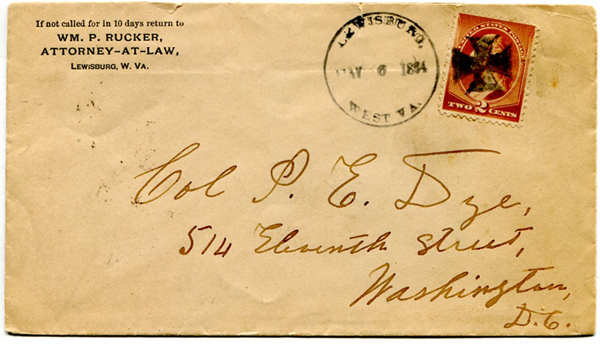 U.S. #210 On Cover