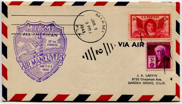 Washington D.C. Cover to New Jersey
