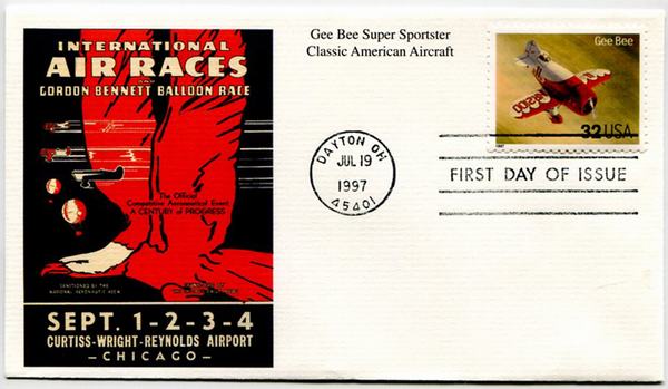 Air Races Cachet for U.S. #3142l