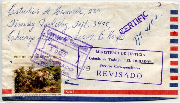 Venezuela (Carupano) to Chicago