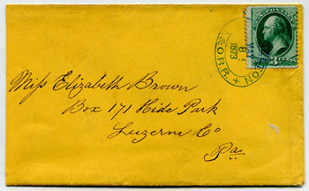 B&O Tunnelton Rail Road Cover - 1873