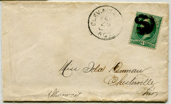 Cleveland & Wheeling Agt. Cover  - 568-C-1