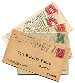 U.S. Flag Cancels on covers