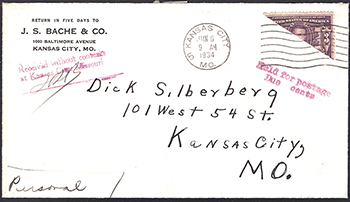 U.S. #325 Used Fractional Usage