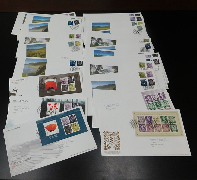 Great Britain Definitives FDC 25